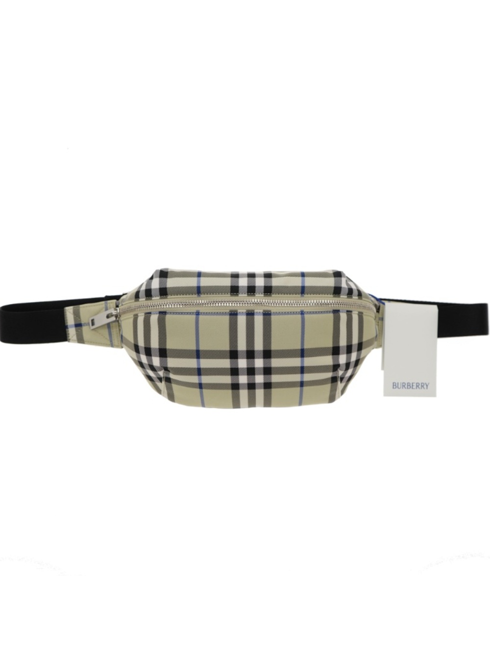 Burberry Talbot Belt Bag Fanny Pack Lichen IP Check Nylon New - Picture 3 of 7